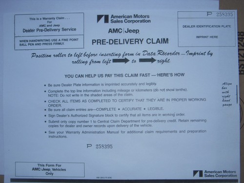 Amc claim amx javelin gremlin - claim,