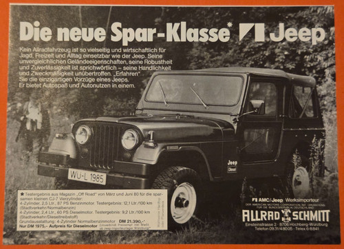 Awd schmitt jeep - awd,