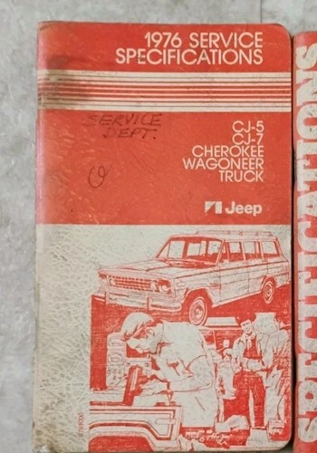 1976 jeep service - 1976,