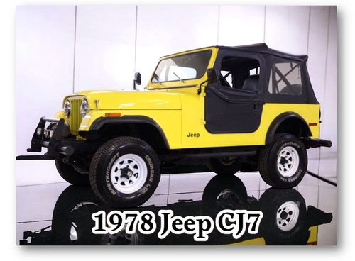1978 jeep cj7 refrigerator - 1978,