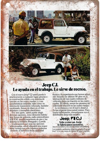 Vintage auto 1981 - vintage, cj