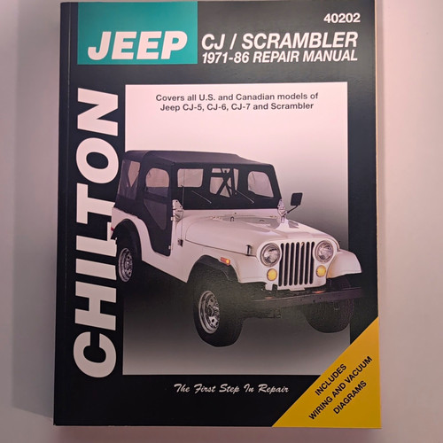 Chilton jeep scrambler - jeep, cj
