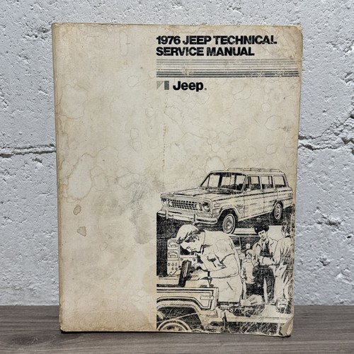 Jeep 1976 oem shop - jeep, cj-7