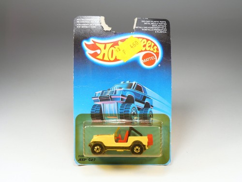 Hot wheels 1986 jeep - wheels, cj-7