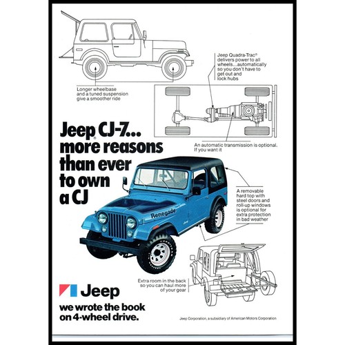 1977 jeep renegade - 1977, cj-7
