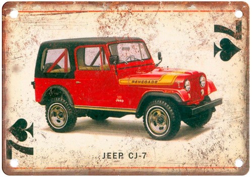 Vintage auto jeep 7 - jeep, cj-7