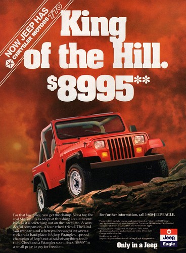 1989 jeep wrangler king - 1989, cj-7