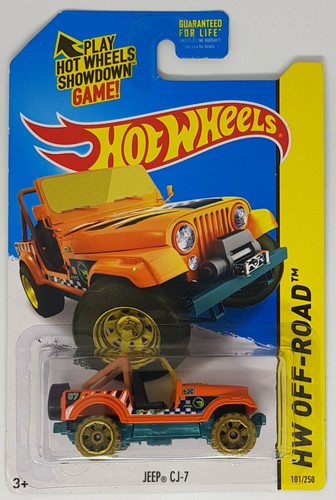 Hot wheels jeep hw - jeep, cj-7
