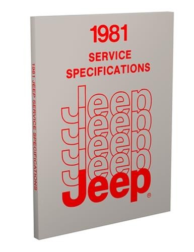 1981 jeep service - jeep,
