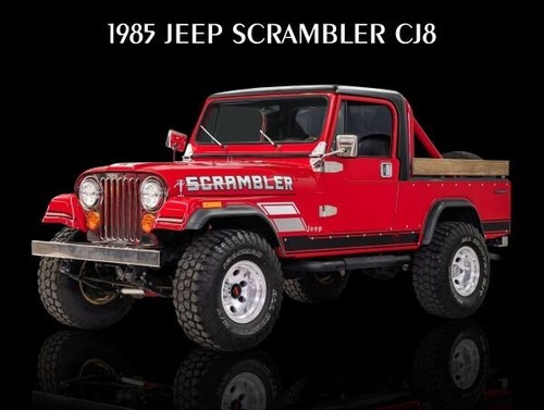 1984 jeep scrambler cj8 - 1984, in