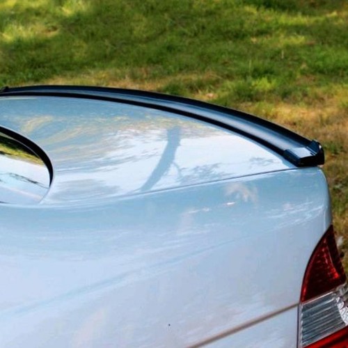 Matte black rear lip roof - matte,