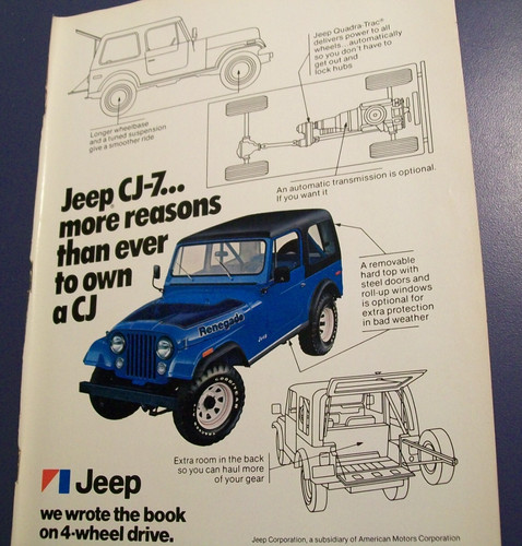 1976 jeep renegade - 1976, cj-7