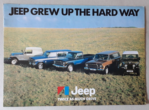 Jeep range brochure 1979 - jeep,