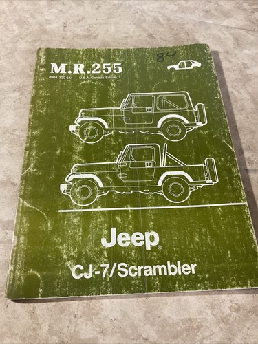 Jeep 1984 cj7 scrambler - jeep,