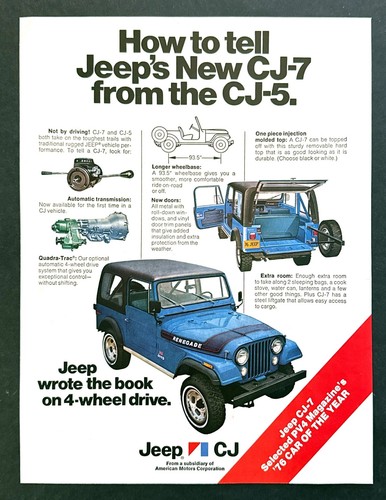 1976 jeep renegade photo - jeep, cj-7
