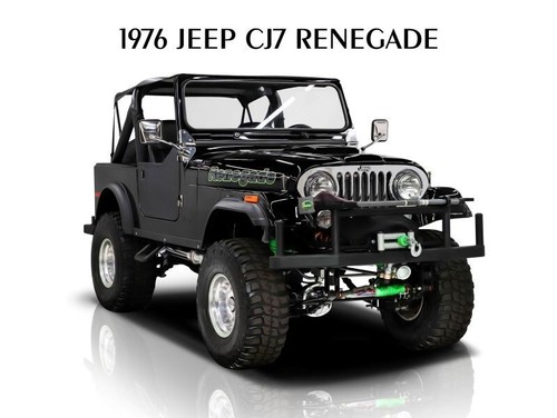 1976 jeep cj7 renegade - 1976,
