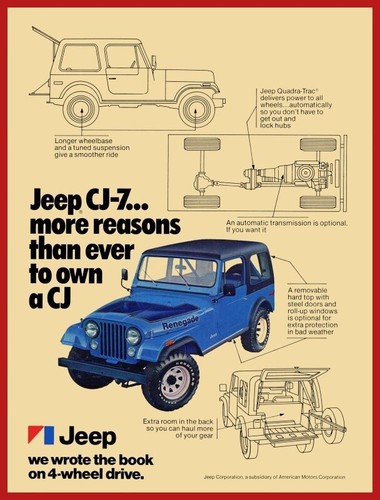 1977 jeep renegade w - jeep,
