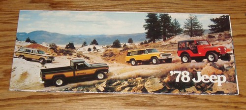 Original 1978 jeep full - 1978, line