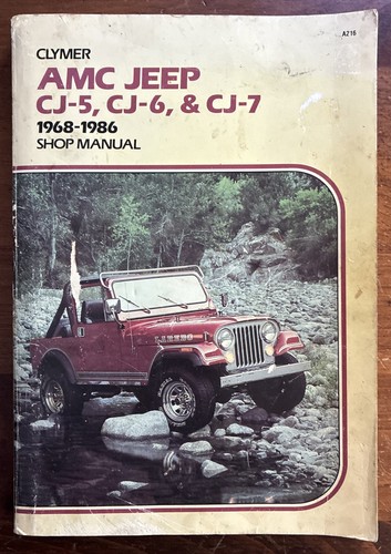 Clymer amc jeep - amc,