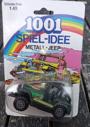 Jeep blister german toy - cj,