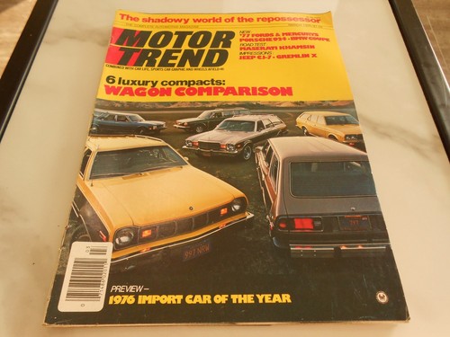Motor trend march 1976 - march, luxury