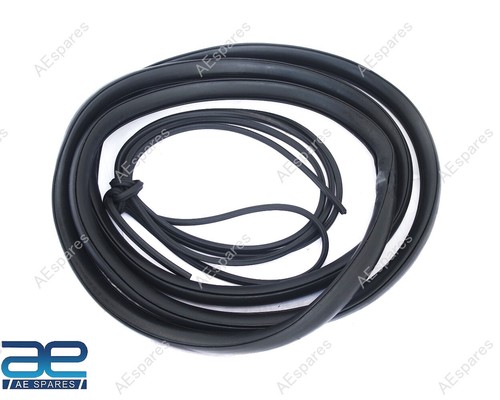 Front rubber windshield frame - front,