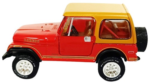 1980 jeep 7 laredo - 1980, red