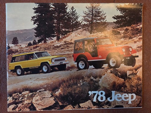 Jeep usa range - usa, 1978