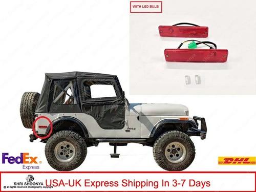 Rear side marker - side,