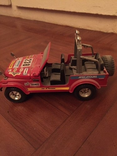 Vintage burago brand jeep - vintage,
