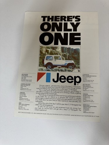 Original vintage 1985 jeep - original,