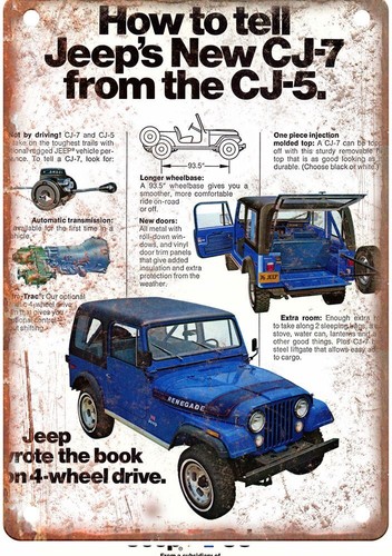Old auto 1976 - jeep, cj7