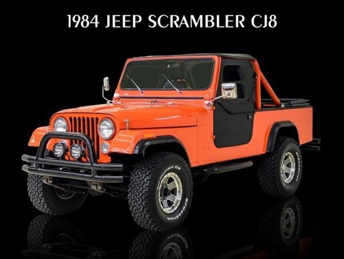 1984 jeep scrambler cj8 - cj8, in