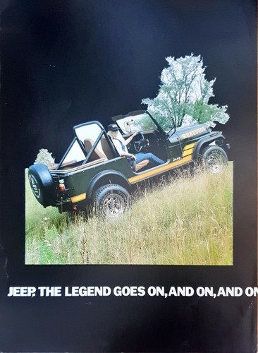 Jeep renegade cj7 brochure - jeep,