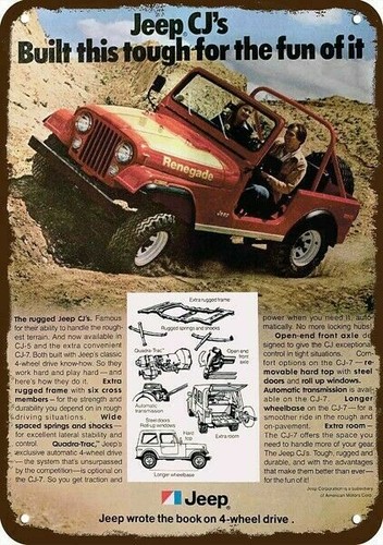 1978 jeep cj7 renegade 4x4 - renegade, suv