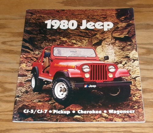 Original 1980 jeep full line - original,