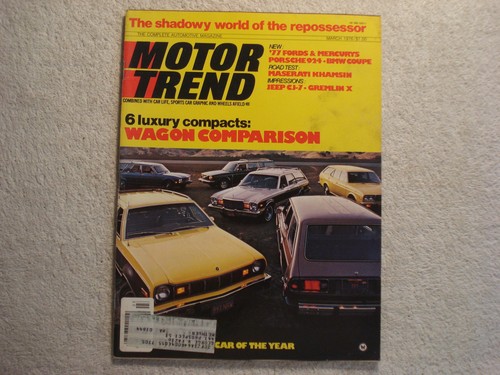 Motor trend 1976 march ford - motor,