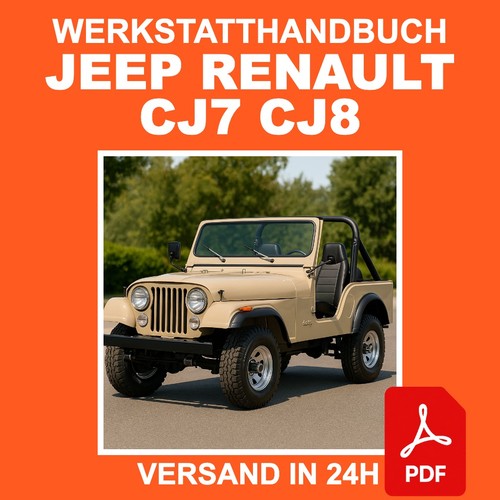 Workshop manual jeep - workshop, renault
