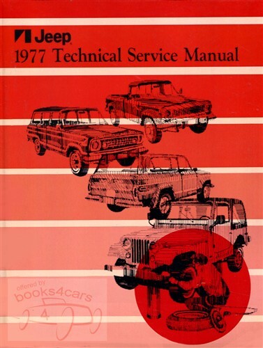 Jeep 1977 shop - manual, service