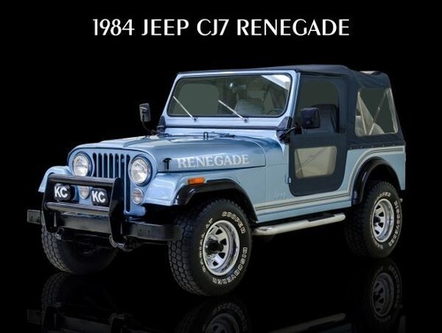 1984 jeep cj7 renegade - 1984,