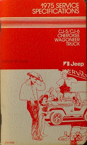 1975 jeep service - 1975,