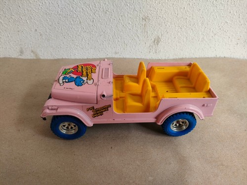 Burago jeep smurfs - jeep,