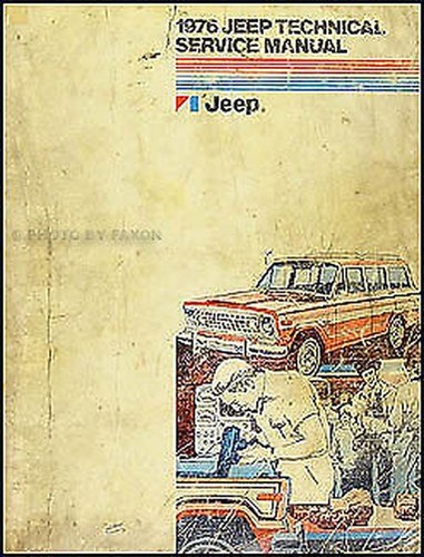 1976 jeep genuine manual - genuine,