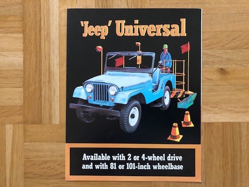 Brochure jeep universal 1964 - brochure,