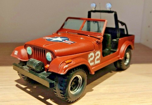 Jeep auto burago 1 - cj-7, 1/24