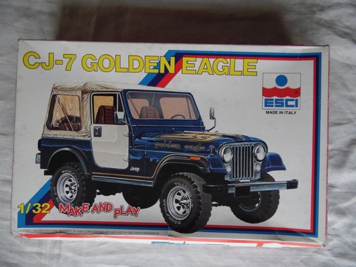 Jeep golden eagle - golden, 1/32°