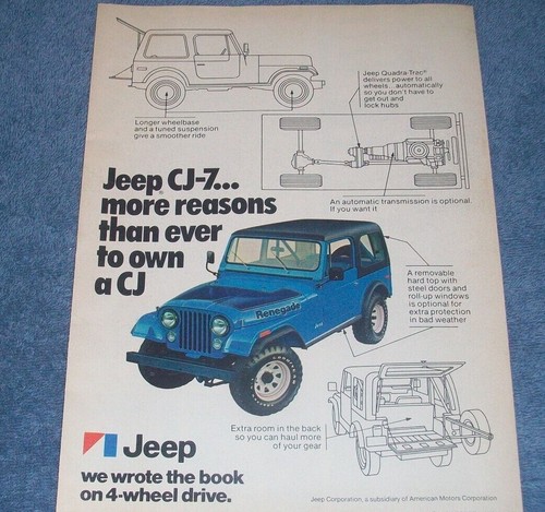1977 jeep vintage - 1977,