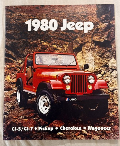1980 jeep brochure cj5 - brochure, cj7