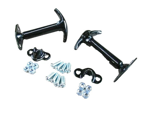 Black hood catch - hood,