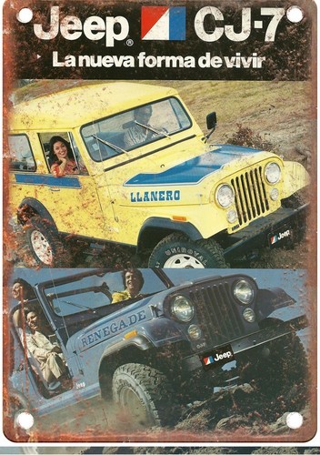 Vintage auto jeep - auto, cj-7
